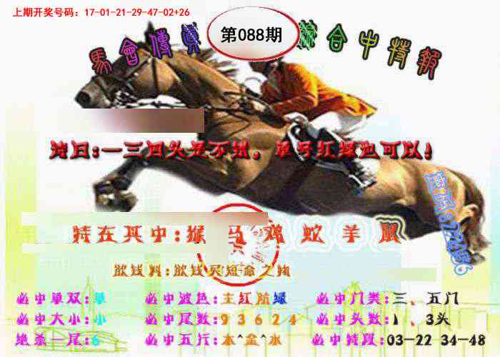 088期马会传真-综合报[图]